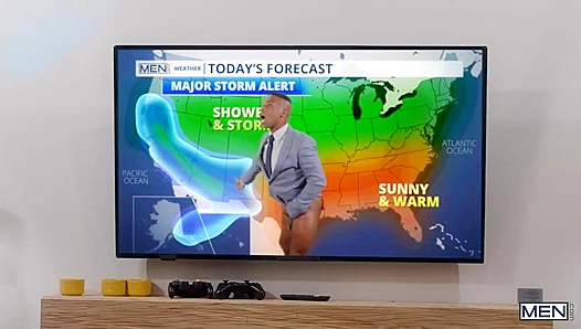 Adrian Harts Stormy Forecast: Chris Damned Pounds Him Brutally on Air – GayPornHub 18+