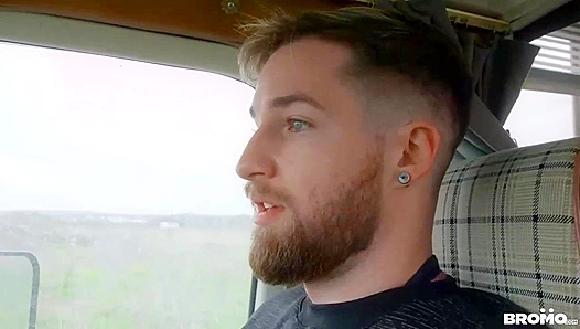 James Foxs Hung Hole Gets Stuffed by Bo Sinns Thick Meat in Campervan Fuck – BromoUS