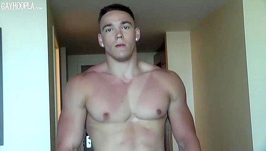 Nathan DiAntonios Sizzling Solo Gym Routine: Pumped-Up Orgasmic Release – GayXXX