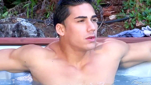 Sean Zevran Surrenders To Topher DiMaggios Powerful Outdoor Domination - Falcon Studios