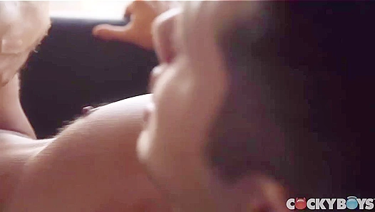 Gabriel Clarks Intense Passion Overwhelms Seth Santaro in Raunchy CockyBoys Threesome