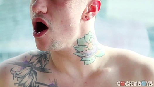 Bass Grande Engage in Sizzling Rimming, Tongue-Fu Raw Anal Action – CockyBoys