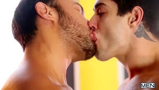 Diego Sans Devours Dorian Ferros Thick Cock in Steamy Gods of Men Gay Action