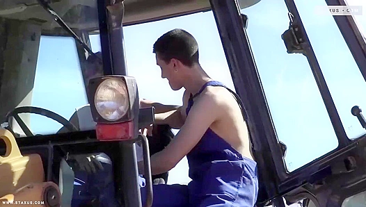 Hard Hats Off: Steamy Construction Site Threesome - Dave Mike Get Down