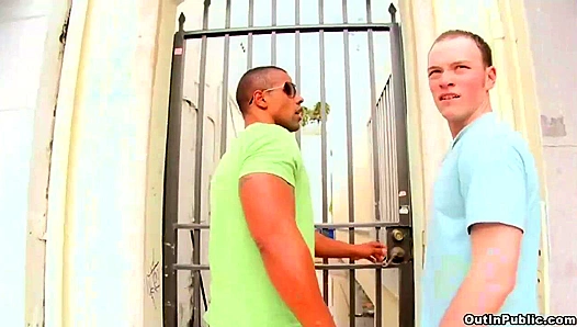 Beneath the Blazing Sun, Bens Tight Hole Surrenders to Roberts Hung Axle – GayPornXL 18+