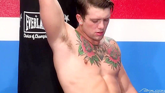 Rippling Muscles Unleash Wild Lust: Gabriel Cross and Sebastian Kross Clash on Falcons