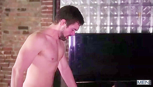 Steamy Workplace Encounter: Roman Griffins Unbuttons His Pants for Forbidden Office Tryst