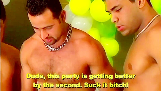Lucas Leal Leads the Pack: Dominating Hung Twinks in a Sweltering Multi-Pecker Thrill