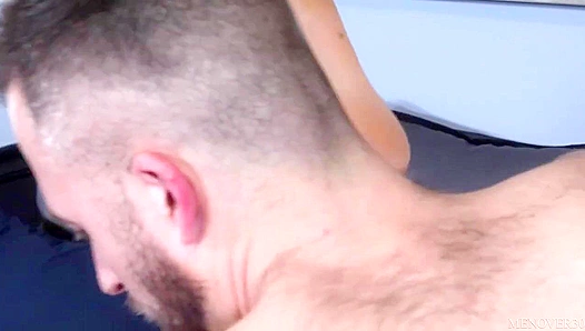 Mature Men Overpowered by Thirsty Young Studs Slick, Muscular Rear Entry