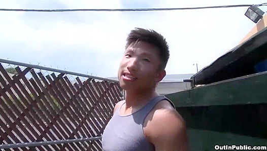 Dungeon Fuck Down Dirty: Jessie Lees Hung Stud Beats Him Raw Behind the Dumpsters -