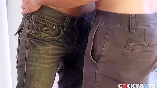 Deep Throating Intensity: Gabriel Clarks Hung Cock Devours Danny Monteros Gullet –