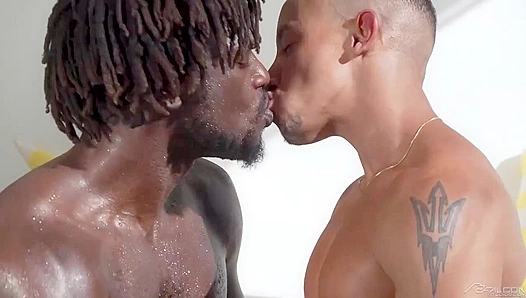 Sweaty Bodies Collide: Devin Trez and Jimmy Wests Steamy Outdoor anal Thrill in the