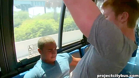 Interracial Heat Ignites on Jam-Packed Ride as Evin Brampton Impales Himself on Rick