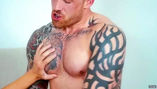 Steamy Bedtime Throes: Jake Jordans Sizzling Nude Gay Rendezvous – 18+