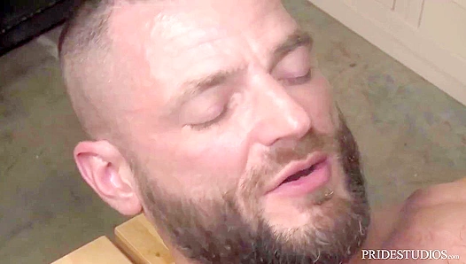 Aaron Overwhelms Jake with His Throbbing Beast in a Sweaty Gymnasium Romp