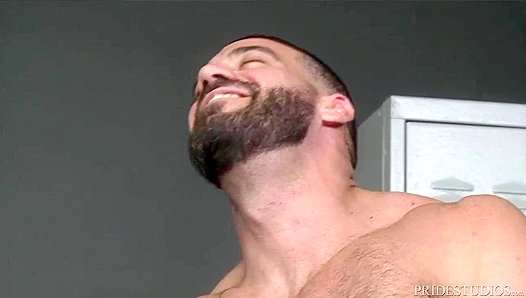 Ricky Larkin Struts His Stuff for Scott Riley - Exposing That Thick Cock in a Steamy Gay
