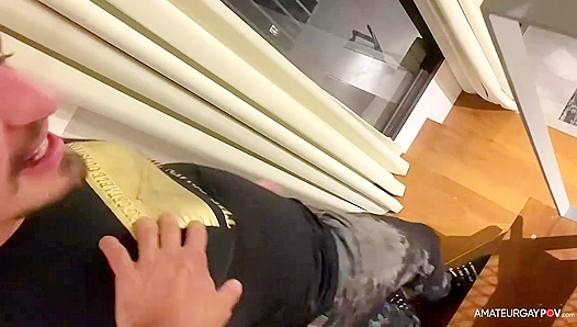 Daniels Intense Oral Domination - Raw Amateur POV Gay Sex