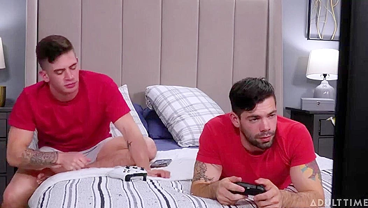 Deep Throat Anal Bliss: Hung Pilots Explore Jay Tees Tight Hole - AdultTime 18+