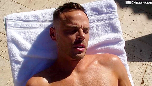 Steamy Summer Splash: Timothy Trents Lewd Pool Fling at ManRoyale 18+
