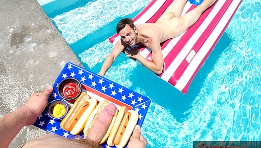 Steamy American Hookup: Darren Izzy Dangers Raw, Passionate Connection – POV 18+