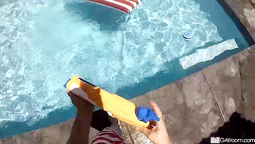 Steamy American Hookup: Darren Izzy Dangers Raw, Passionate Connection – POV 18+