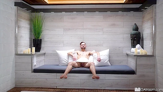 Jax Teases James with Sizzling Massage, Igniting Their Raw Gay Desire