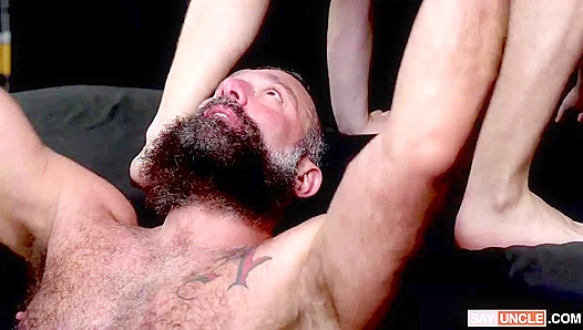 Blindfolded Beggars Steamy Rear Entry with Ryan Alex - Secret Missionary Boys