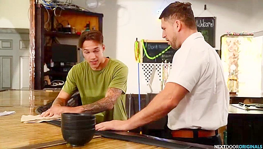Roman Todd Claims Jayden Marcoss Tight Hole in Steamy Neighbourly Threesome – NextDoor