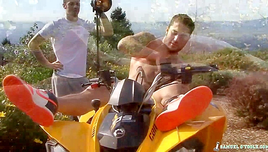 Samuel OTooles Intense Behind-the-Scenes Masturbatory Orgasm - Hot 18+ Gay Scene
