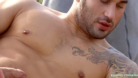 Samuel OTooles Intense Behind-the-Scenes Masturbatory Orgasm - Hot 18+ Gay Scene