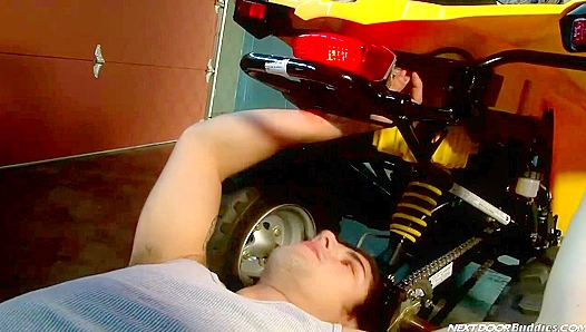 Neighboring Heat Ignites: James Jamesson Pounds Jimmy Clays Tight Hole, Raw Moaning Doggy
