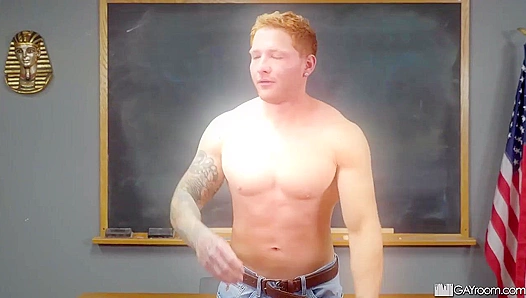 Zacc Andrews Teaches Jeremiah Cruze a Sizzling Oral Tutorial