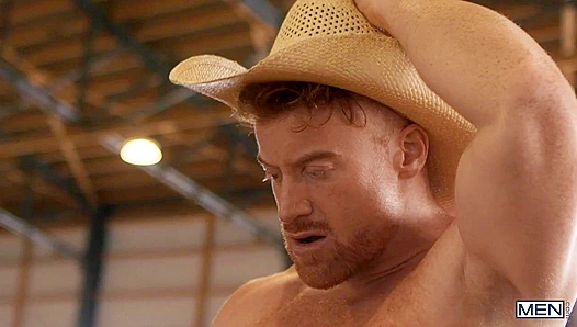Austin Tim Sizzle in Steamy Hayloft Threesome – GayPornHeat 18+