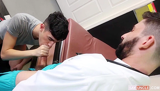 Thrilling Ride to Bliss: Rob Quins Hungry Anal Devouring of Dr. DeMarco - DoctorTapes