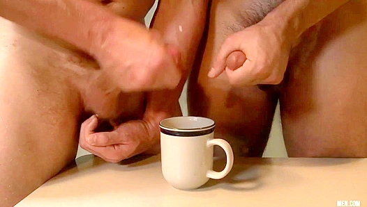 Phenixs Hot School Day Ends in a Creamy Coffee Surprise - GayPornHub 18+