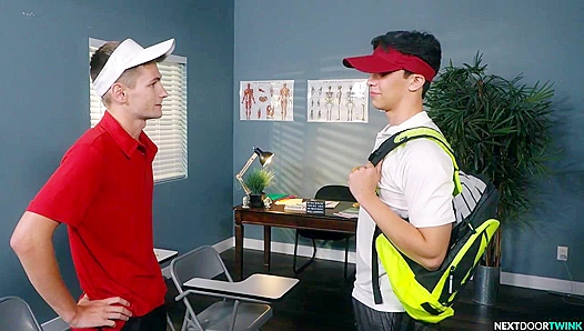 Steamy Preppy Hookups Ignite Passion as Cameron Trevor Goes Wild on NextDoorTwink