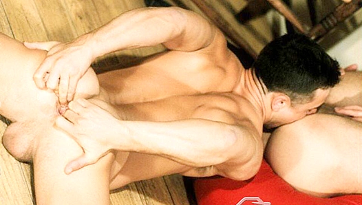David Thompsons Tight Hole Devoured by Rick Drakes Hung Throbbing Cock - Fiery Anal