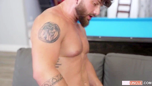 Rob Quins Dominance Unleashed: Stepson Worships Daddys Huge Cock In Thirsty Oral