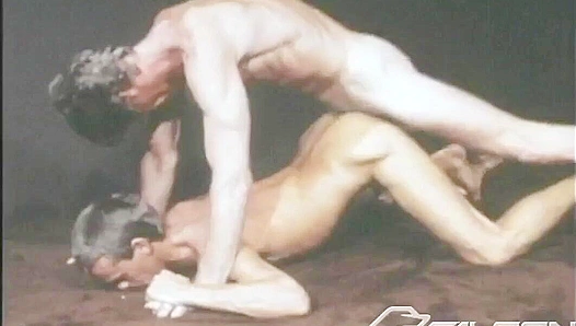 John Tom Clines Beefy Backdoor Bash: Retro Rawness Unleashed – Falcon Studios