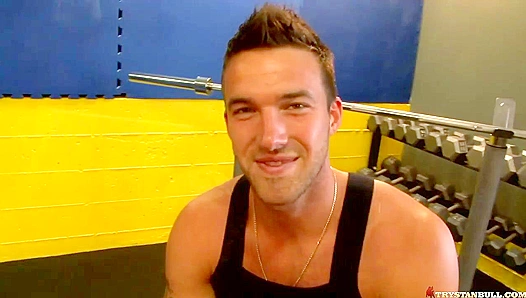 Steamy Behind-the-Scenes: Trystan Bulls Hard, Jiggling Bubble Butt Exposed for GayPulse