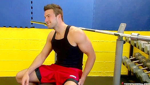 Steamy Behind-the-Scenes: Trystan Bulls Hard, Jiggling Bubble Butt Exposed for GayPulse
