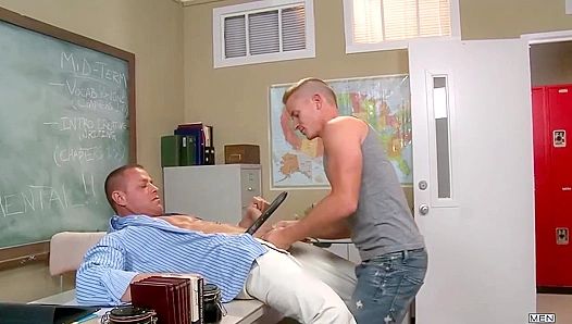 Ousted Teacher Tory Mason Swallows Tyler Saints Massive Cock at School – Huge Dicks