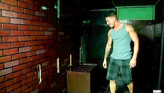 Sebastians Massive Cock Stretches Johnnys Tight Hole on Raw First Time –