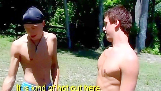 Sun-Kissed Summer Seduction: Anthony Aarons Steamy Beach Boy Tease Turns Him On