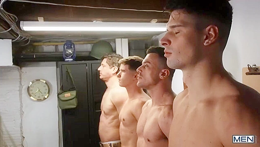 Bootcamp Discipline: Malik Maverick Take Anal Punishment from the Strict Drilling