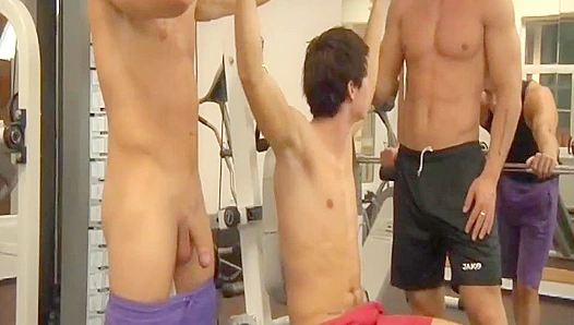 Marked Men Mark Their Territory: Steamy Gang Bang with Brian and Nash at GayXXX