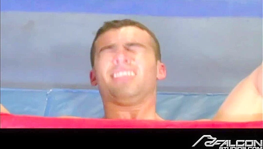 Josh West Worships Rick Powers Massive Beefstick Down to the Root -- An Intense Deep