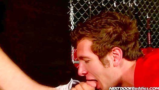 Steamy Neighborly Hookup: James Spencer Satisfies His Lust for Mature Man –