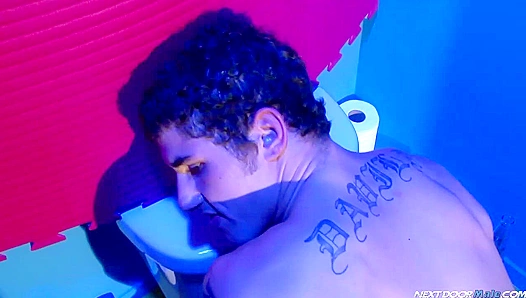 Sweat-Drenched Temptation: Jimmy Clays Craves His Naughtiest Neighbors Musky Aroma