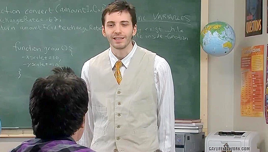 Steamy Teacher Student Threesome: Wade Warren Takes Whats His From Impatient Skylar West